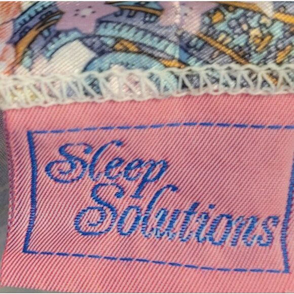 Vintage Y2K Sleep Solutions Satin Paisley Lace Chemise Slip Women's Size M - Picture 3 of 6